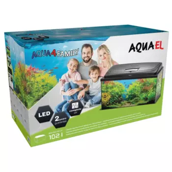 Aquael Аквариум фигурный AQUA4 FAMILY 80 с оборудованием, 102л