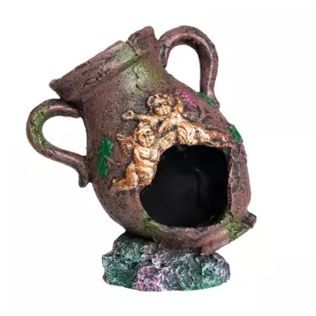 AquaFantasy Декор для аквариумов Кувшин, 5x8x15 см