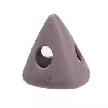 AquaFantasy Конус-укрытие для рыб, 7х7х7,5 см, черный