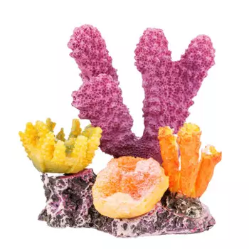 AquaFantasy Коралл композиция розовая 8,5х6х8 см