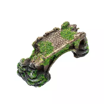 AquaFantasy Мост со мхом 11.5x5x5.5 см