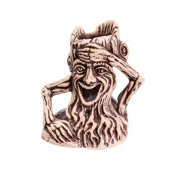 AquaFantasy Пень для рыб Лесовик, 10х8х12 см