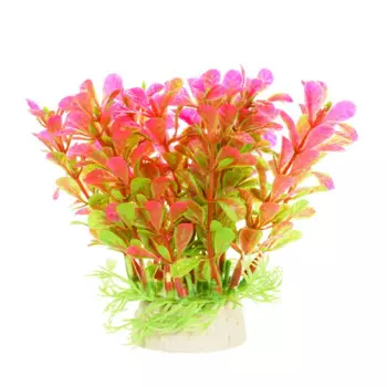 Aquafantasy Декор для аквариумов Растение красное, 10x10x12 см