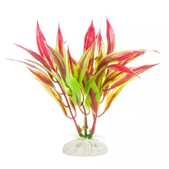 Aquafantasy Декор для аквариумов Растение-трава красно-зеленое, 10 см