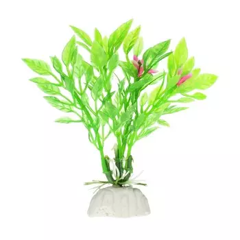 Aquafantasy Декор для аквариумов Растение зеленое, 8 см