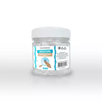 Aquamenu Экзогель Гель для питья сверчков, тараканов и других кормовых насекомых, 100 мл