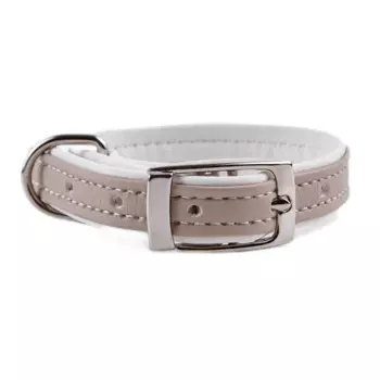 Аркон Ошейник для собак Pastel, обхват шеи 38-52 см, ширина 2 см, бежевый