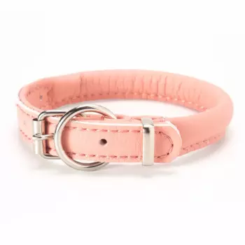 Аркон Ошейник круглый для кошек и собак мелких пород Candy, обхват шеи 21-29 см, розовый