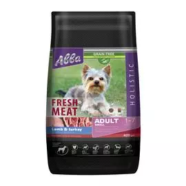 Aвва Fresh Meat Adult Small корм для собак мелких пород старше 1 года, с ягненком и индейкой, 400 г