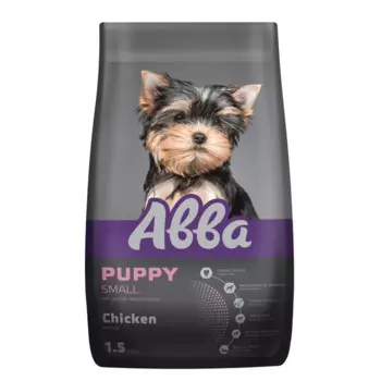 Aвва Premium Puppy Small корм для щенков мелких пород, с курицей, 1,5 кг