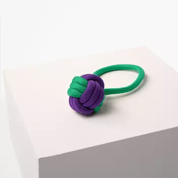 Barq Игрушка-канат - Cordo Ball, Фиолетовый изумруд