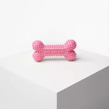 Barq Игрушка-косточка для зубов и десен - Dento Bone, Розовый