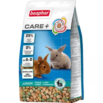 Beaphar Корм для молодых кроликов Care+, 250г