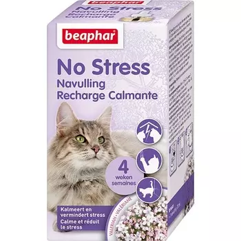Beaphar Сменный блок No Stress для диффузора с успокоительным эффектом для кошек, 30мл