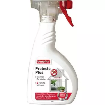 Beaphar Спрей от паразитов Protecto Plus, 400 мл