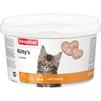 Beaphar Витамины для котят Kittys Junior 1000т