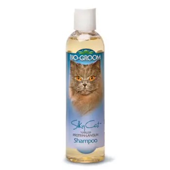 Bio-groom Silky Cat Кондиционирующий шампунь для кошек с протеином и ланолином, 237 мл