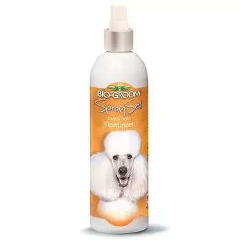 Bio-Groom Spray Set Cпрей для собак и кошек, текстурирующий и фиксирующий шерсть, 355 мл