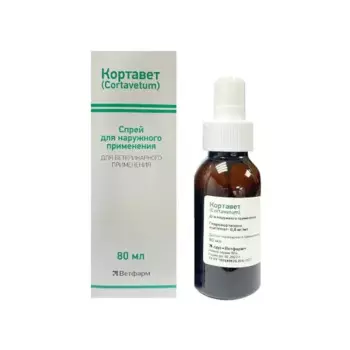 BIOVETA Кортавет Противовоспалительный спрей для собак и кошек 80 мл