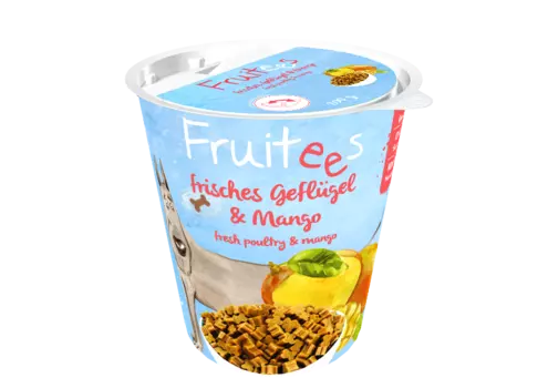 Bosch Fruitees лакомство для собак, заботится о коже и шерсти, с манго, 200 г
