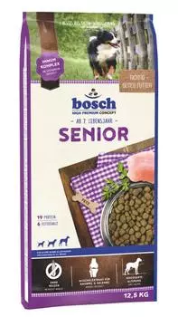 Bosch Senior корм для собак всех пород старше 7 лет, с курицей, 12,5 кг