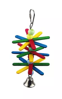Briko Игрушка для птиц Вихревой цветок, 18х9,5см