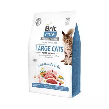 Brit Брит 7кг Care Cat GF Large cats Power &amp; Vitality для взрослых кошек крупных пород