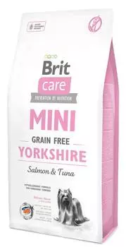 Brit Care MINI GF Yorkshire беззерновой корм для йоркширских терьеров