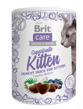 Brit Care Superfruits Kitten лакомство для котят 100 г