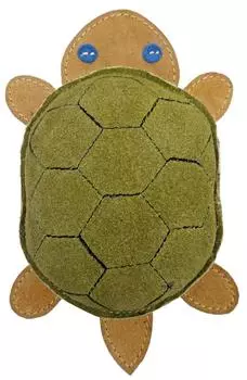 Buffalo Игрушка для собак Черепаха 21х12см буйволиная кожа