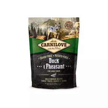 Carnilove Duck &amp; Pheasant For Adult корм для взрослых собак всех пород, беззерновой, с уткой и фазаном, 1,5 кг