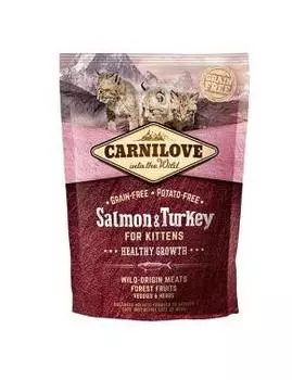 Carnilove Salmon &amp; Turkey for Kittens для котят, лосось и индейка