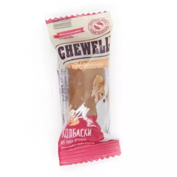 Chewell Лакомство для собак всех пород Колбаски, из мяса кролика, 10 гр.