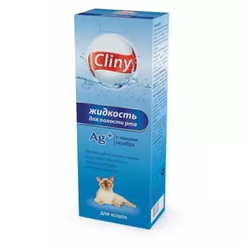 Cliny Жидкость для полости рта для кошек 100 мл