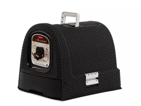 Curver Туалет для кошек PET LIFE темно-серый