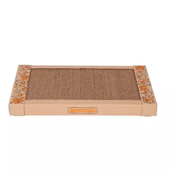 Домоседы Когтеточка-доска (50х31х4,5 см) из гофрированного картона для кошек