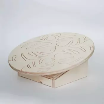 Дорадо Вуд Беговой диск Тропики для грызунов, 30х30х12см