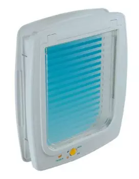 Ferplast Дверь для кошек и собак мелких пород Swing 15 Tunnel, 41,2x9,6x48,2 см, белый