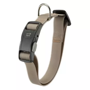 Ferplast EVOLUTION Ошейник для собак 44х1.6см нейлон в силиконе с магнитным замком, серый