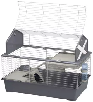 Ferplast Клетка для кроликов Barn 100, 96x57x73 см, серая