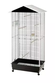Ferplast Вольер с металлической крышей для птиц Nota, 76,5x57x161,5 см