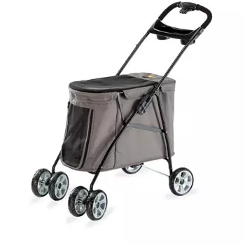 Ferplast Коляска Globetrotter large для кошек и собак мелкого размера, 47x80x100 см