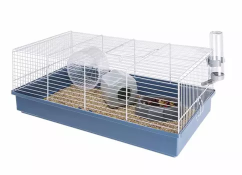 Ferplast Клетка для хомяков Cricetti 11, 57,5x31x21,5 см, белая