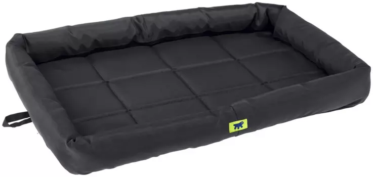 Ferplast Лежак для кошек и собак средних и крупных пород Tender tech 90, 58х91х5 см, черный