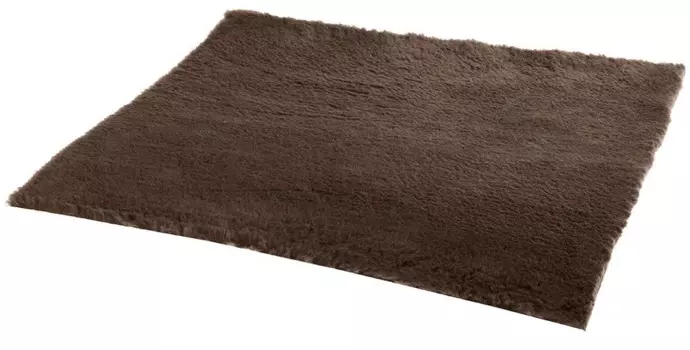 Ferplast Меховой коврик для кошек и собак мелких и средних пород Plaza, 50х75 см, цвет в ассортименте