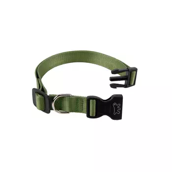 Ferplast Ошейник для собак из нейлона с пластиковым креплением Club, 70х2,5х2 см, оливковый