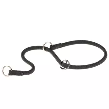 Ferplast Ошейник-удавка для собак Sport, обхват шеи 60 см, ширина 1,3 см, черный