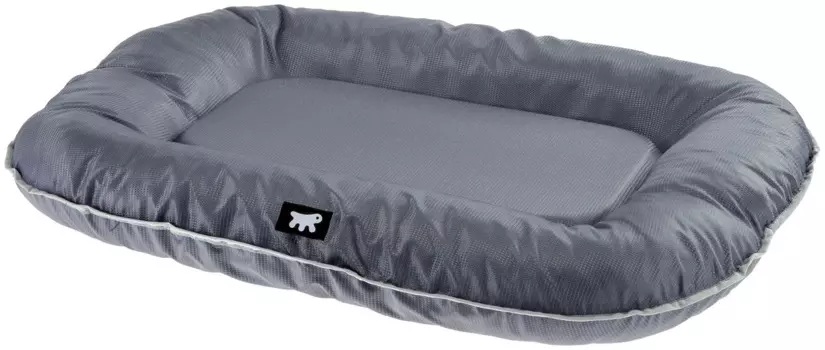 Ferplast Подушка из водоотталкивающей ткани для собак средних и крупных пород Oscar 80, 60х80х11 см, серый