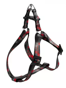 Ferplast Шлейка нейлоновая для собак Arlecchino, M, обхват груди 45-63 см, ширина 20 мм