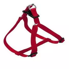 Ferplast Шлейка для кошек и собак Easy, XS, объем шеи 33 см, объем груди 46,5 см, ширина 10 мм красная